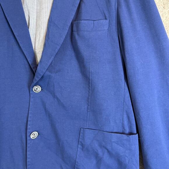 Richard Choi Light Jacket Navy Blue Blazer Be a Better Man IC 56R 44R 46R 44-46 - Picture 7 of 14